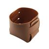 Caja de almacenamiento simple de cuero PU de doble cara para joyas y artículos varios, bolsa de almacenamiento simple para bolígrafos, estilo INS popular europeo y americano