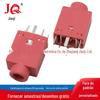 Soquete para fone de ouvido PJ-358-6P rosa rosa verde preto pino vertical de 180 graus interface de canal duplo soquete de áudio