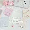 Pinzas para el pelo de chica linda estilo Ins, accesorios para el pelo de tarjeta de papel, materiales de embalaje, clips de embalaje de dibujos animados hechos a mano DIY, accesorios para el pelo