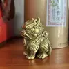 Adorno de Escritorio Kirin Papelería para Estudio Juguete Creativo Pieza de Mano Mascota de Té Regalo para Hombres-X