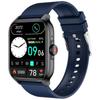 Nuevo Reloj Inteligente Transfronterizo Qx15 Llamada Bluetooth Oxígeno en Sangre Frecuencia Cardíaca Asistente de Voz Podómetro Pulsera para Hombre