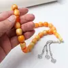 Novo Estilo Contas de Oração Sauditas Turcas com 33 Contas, Pingente de Liga de 13mm, Contas de Louvor do Oriente Médio, Contas Manuais de Contagem