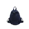2026 Bolso Nuevo de Mezclilla Lavada Diseño de Nicho Retro Bolso Cruzado de Pecho Mochila Casual para Mujer