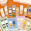 Lindos Marcadores Magnéticos, Imanes Creativos de Doble Pieza, Clips para Páginas, Papelería Práctica para Estudiantes, Pequeños Regalos Culturales y Creativos