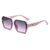 Gafas de Sol de Alta Gama Transfronterizas para Hombres y Mujeres, Gafas de Montura Grande de Moda Europea y Americana con un Toque de Alta Gama, Adecuadas para Fotografía Callejera al Aire Libre, Modernas y Versátiles