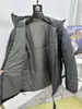 Alternativa serie N para exteriores~Nueva tecnología tres a prueba de otoño e invierno, chaqueta de algodón simple, ligera, cálida, con capucha para hombre