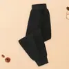 Calça Infantil Espessa Nova para Outono e Inverno 2026, Calça Esportiva Infantil Média e Grande, Calça Jogger de Lã Versátil para Meninas