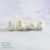 Pulsera de Cuentas de Cerámica Jingdezhen Accesorios DIY Cuentas Sueltas con Forma de Caramelo Pulsera Hecha a Mano Collares Accesorios para Enhebrar Materiales