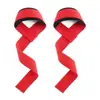 Correas de Agarre de Algodón para Dominadas, Levantamiento de Pesas Muerto, Barras de Dominadas, Levantamiento de Pesas con Mancuernas y Soporte de Muñeca para Fitness