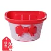 Cesta para carro infantil Cesta para bicicleta Cesta frontal para criança Cesta frontal para bicicleta de montanha Quadro de bicicleta Cesta de plástico Acessórios universais para bicicleta