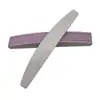 Lima de uñas esmerilada del fabricante, Tira pulidora de doble cara, Lima de uñas, Tira pulidora morada con forma de corazón, Tira pulidora para herramientas de manicura