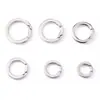 Ventas Directas de Fábrica Accesorios para Joyería DIY Hebilla Redonda Plana de Acero Inoxidable 316 Hebilla Redonda para Bolsos Llavero 304
