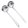 Cuchara Separadora de Aceite de Acero Inoxidable con Mango Largo, Cuchara para Hot Pot, Cuchara Casera con Filtro de Aceite, Separador de Aceite para Sopa, Cuchara para Escurrir Aceite, Lote de Utensilios de Cocina