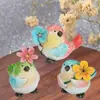 Decoraciones personalizadas para jardines de patio al aire libre transfronterizos, Adornos de artesanía de resina para pájaros pequeños, Adornos hechos a medida