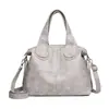 Bolso Nuevo para Mujer, Bolso de Mano de Cuero Suave, Bolso de Compras Casual, Bolso Tote Pequeño, Bolso de Hombro Versátil, Bolso Cruzado Retro