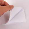 Papel Kraft Marrón Oscuro A4/A3 Papel de Impresión de Etiquetas Pegatinas Autoadhesivas Superficie Mate Adhesivo Fuerte Pegatinas de Sellado Venta al por Mayor