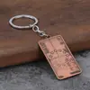 Directo de fábrica joyería hip-hop europea y americana colgante transfronterizo popular personalidad rica euro billete pequeño colgante de llavero