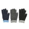 Guantes de Punto Cálidos de Invierno para Hombre Yun Gongzi [Pantalla Táctil] Color Aleatorio Par Individual