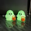 Adornos Pequeños de Fantasma para Halloween Transfronterizos, Decoración Creativa para el Hogar, Adornos Lindos de Fantasma para Escritorio, Tecnología de Impresión 3D