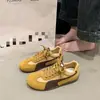 Zapatillas de Entrenamiento Retro Alemanas de Malla para Mujer Verano 2026 Nuevas Planas Ligeras Zapatillas para Correr Estudiante Deportivas Casuales Zapatos Blancos