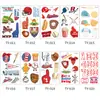 2023 Nuevo Producto Transfronterizo Calcomanía de Tatuaje de Béisbol Impermeable a Prueba de Sudor Evento de Fans Fiesta Evento Deportivo Calcomanía de Tatuaje
