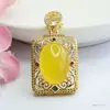 Pingente de Calcedônia Verde Natural Guan Yu Colar de Ágata Joias Estilo Vintage Venda por Atacado ao Vivo Dropshipping S4111902L