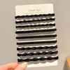 Diadema elástica negra para mujer, no estrangula el cabello, no deja marcas, alta elasticidad, duradera, adecuada para coletas altas, scrunchie