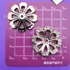 Laço Borboleta Flor Pérola Galvanizada Urso em Formato de Coração Acessórios Plásticos DIY Capa de Celular Grampo de Cabelo Sapato de Madeira Acessórios