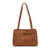 Bolsas Populares de Este Año 2025 Bolsos Nuevos Bolso de Hombro Bordado Retro Versátil Bolso Tote de Gran Capacidad