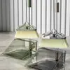 Set de escoba y recogedor doméstico suave de cerdas espesas, incluyendo una escoba, un recogedor y una herramienta para recoger pelo - un set de limpieza cuatro en uno
