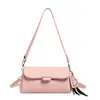 Bolsa de Ombro Transfronteiriça Novo Estilo Simples Retrô Textura Casual Moda Bolsa Transversal de Alta Qualidade para o Dia a Dia Grande Capacidade Bolsa Almofada