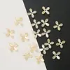 10 Piezas de Materiales Acrílicos de Acetato de Osmanthus de 10 mm y 14 mm para Fabricación Manual de Pasadores DIY y Componentes de Accesorios para el Cabello
