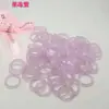 Atacado do Fabricante Anel de Resina Simples Ins Colorido Anel Joia de Mão para Estudante Atacado Joias da Moda Quente Novo Estilo
