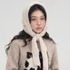 Faixa de Cabeça de Tricô com Tranças Estilo Coreano para Mulheres, Aquecimento Espesso de Inverno, Protetor de Orelha contra Frio, Protetor de Orelha Versátil para Ciclismo, Aquecedor de Orelhas, Protetores de Orelha