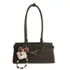Bolsa Boston Retro de Mão com Design de Nicho para Mulheres Moda Casual Versátil Primavera 2026 Bolsa de Ombro/Axila