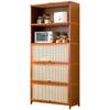 Estante de condimentos para cocina, estante de almacenamiento, estante de fijación, gabinete de almacenamiento multifuncional en capas, gabinete, aparador
