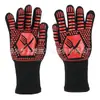 Resistentes a Altas Temperaturas Silicona Horno Barbacoa Anti-quemaduras Horno Microondas Resistente al Desgaste Cable Aislante Prepoxy Retardante de Llama Barbacoa Guantes Ignífugos