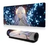 Mouse Pad Gato Preto Desenho Animado Extra Grande Profissional E-Sports Jogo Anime Bidimensional Teclado de Computador Pad Tapete de Mesa