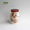 Lata de Plástico con Forma Especial de 1270 ml, Lata Sellada de PET de Alta Transparencia de Grado Alimenticio, Lata de Empaque Espiral para Té de Flor de Nuez