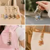 Llavero de gato esmaltado, colgantes surtidos multicolor, decoraciones para mochila de estudiante, accesorios de regalo para eventos festivos