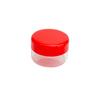 Botella dispensadora de plástico para cosméticos portátil de viaje, botella de loción, botella vacía, caja dispensadora de loción, 2 piezas [Tamaño pequeño]