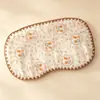 Bebê recém-nascido nuvem travesseiro gaze almofada plana anti-cuspe de leite travesseiro bebê travesseiro respirável suor absorvendo crianças