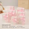 Caja de Regalo Hecha a Mano Navideña Decoraciones debajo del Árbol Juego de Siete Piezas Accesorios de Decoración para Ventana de Hotel y Centro Comercial Combinación de Adornos