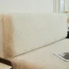 Funda de Cabecero de Terciopelo Jacquard de Alta Elasticidad, Funda Antipolvo de Estilo Europeo Moderno Simple, Funda Protectora de Tejido Elástico, Funda Suave para Cabecero