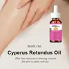 Aceite de Cúrcuma Rojo Rosa con Extracto de Planta, Esencia Suave, Suave y Liso, Hidratante, Aceite de Cuidado Depilatorio, 30ml