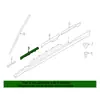 51777285787 51777285788 Adecuado para Bmw 4 F32 Soporte de Moldura de Estribo Lateral..