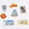 Fábrica Fuente Empresa Imán Metálico para Refrigerador Empresa de Personalización Logo de Empresa Promoción Cultural Aleación Artesanía Regalo Personalización