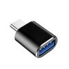 Adaptador Otg de Metal con Carcasa de Aluminio, Doble Cara, Transmisión de 10 Gb/s, Macho Tipo-C a Hembra USB 3.0