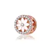 Accesorios para Collar DIY de Flor de Oro Rosa Estilo Pastoral Transfronterizo Cuentas Sueltas Cuerda Trenzada Joyería Regalo de Vacaciones