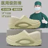 Nuevos zuecos forrados de felpa para hombre, pantuflas de algodón para exteriores, antideslizantes, de suela gruesa, que aumentan la altura, de punta cerrada, pantuflas cálidas de algodón para mujer y hombre, de pareja